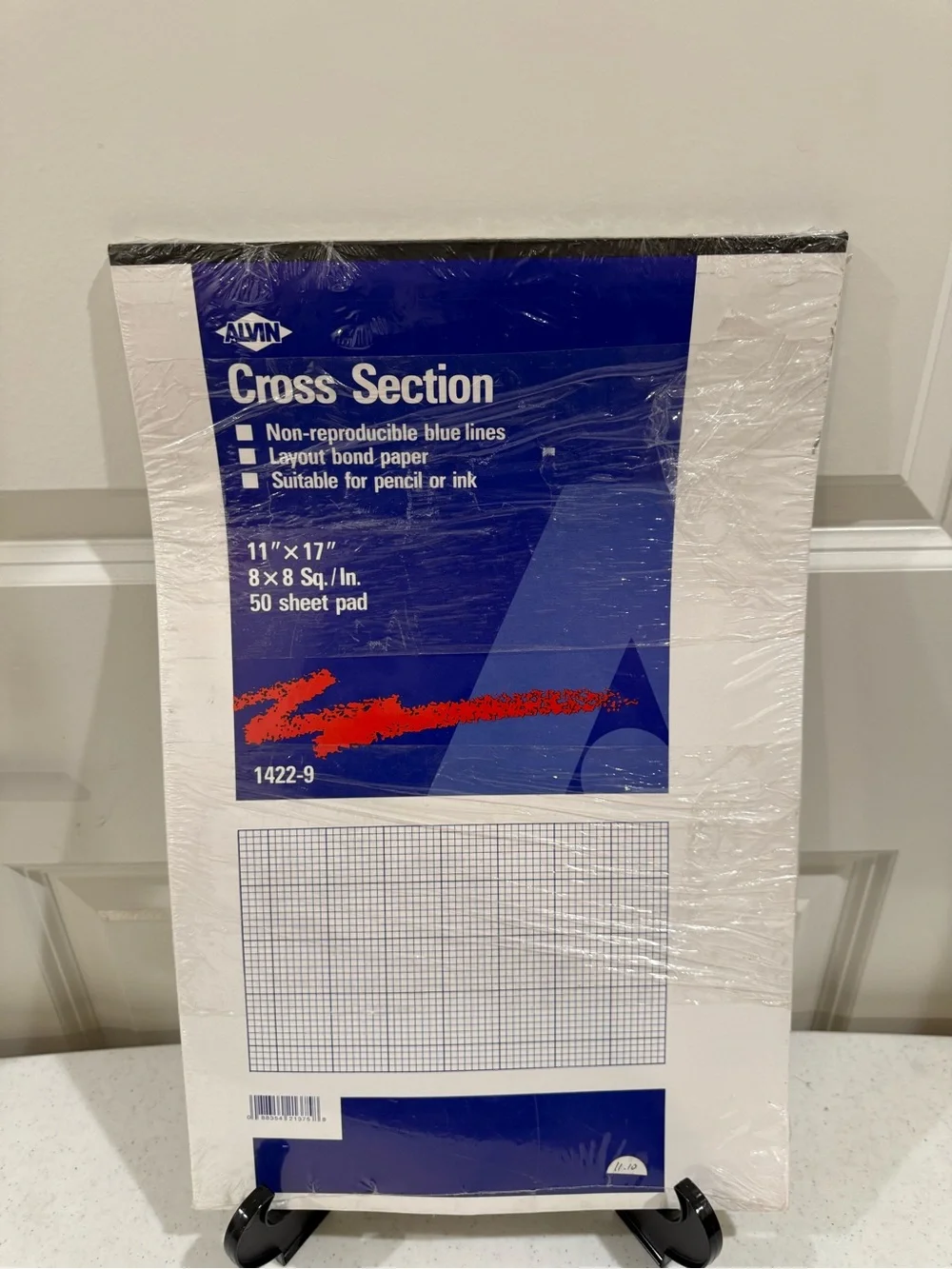 NEW Alvin Blue Cross Section Grid Pad - 11